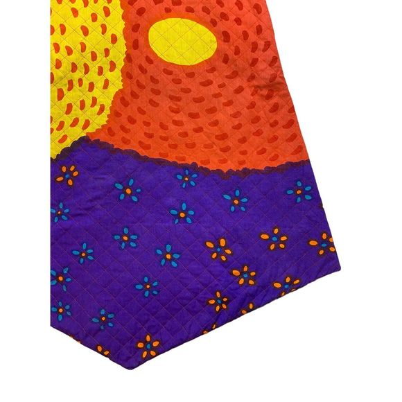 MARIMEKKO Suomi-Finland Vintage 1970's Quilted Maxi Dress - Picture 6 of 10